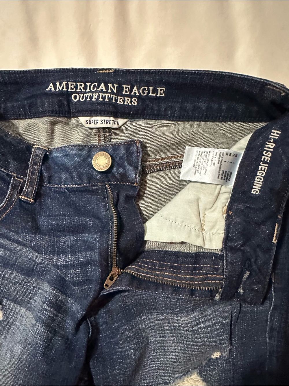 American Eagle Outfitters Men’s Dark Blue Skinny Jeans
